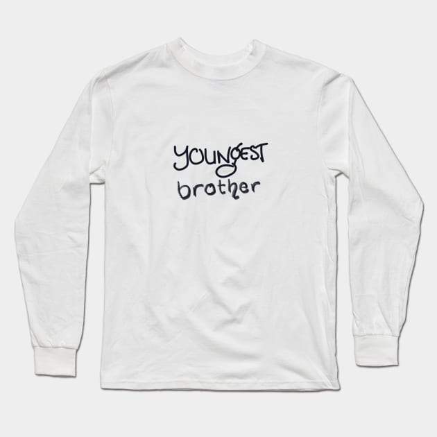 YOUNGEST BROTHER Long Sleeve T-Shirt by HAIFAHARIS